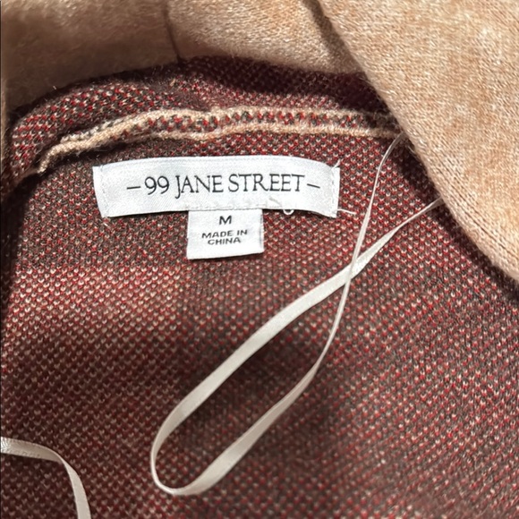 Plaid Open Front Cardigan - Picture 2 of 3